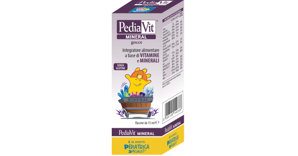 PEDIAVIT MINERAL GOCCE 15ML